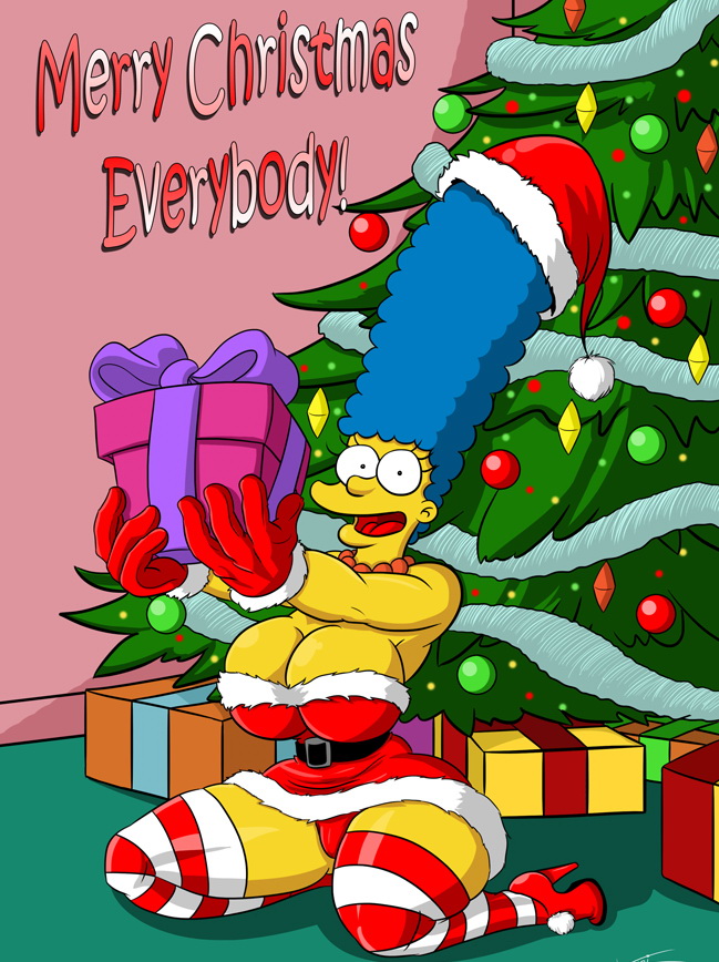 Marge Simpson XXX Christmas | Free Sexy Comics