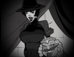 Wild Witch in Cartoon