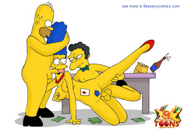 The Simpsons XXX - comics & toons - Simpsons Toons 