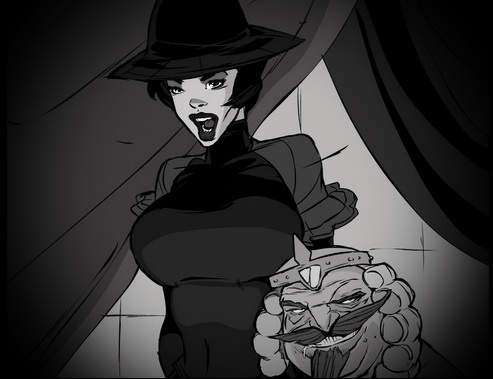 Wild Witch in Cartoon