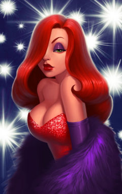 Jessica Rabbit love poses