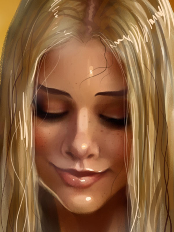 Lesbian love on blonde