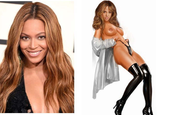 Famous Comics xxx zone presents Beyonce