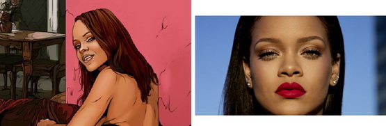 Hottest celebrity Rihanna