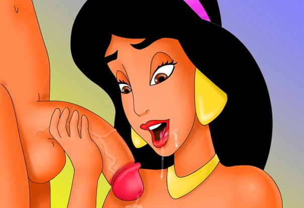 Blowjob superstars in cartoon