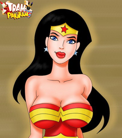 Wonder Woman in Tram Pararam Sex Toons