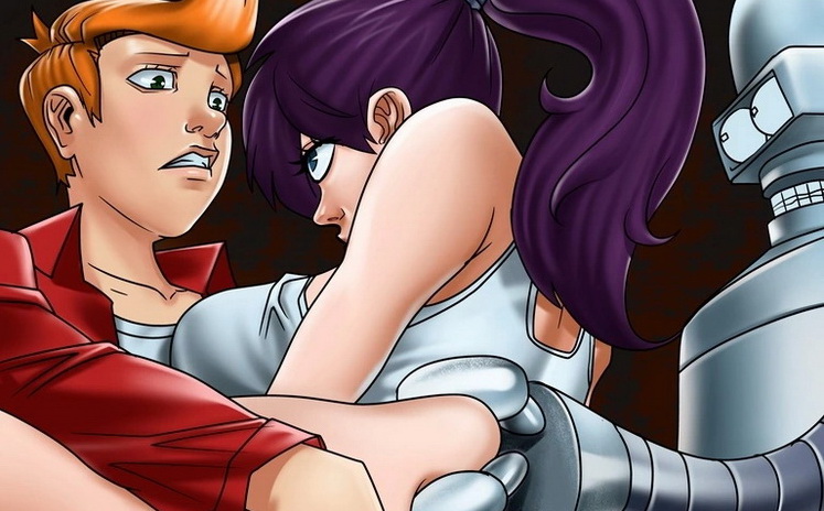Futurama Porn cartoon – Leela DP action